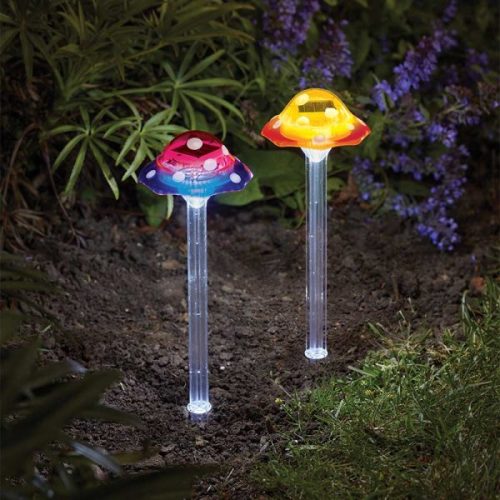 Funky Fungus Stake Lights, Mixed Case